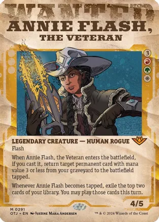 Annie Flash, the Veteran (Showcase)